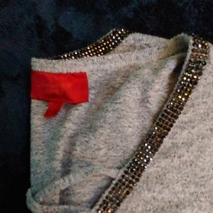 Jennifer lopez sparkly Long sleeve shirt